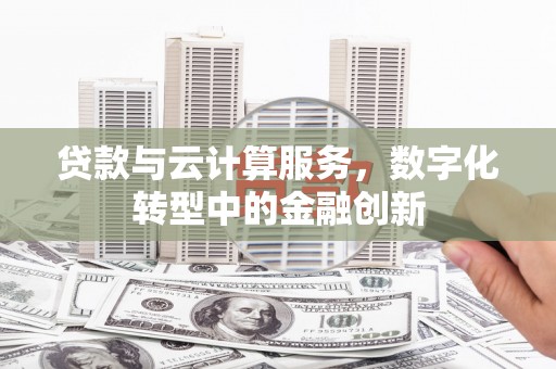 昌乐贷款与云计算服务，数字化转型中的金融创新
