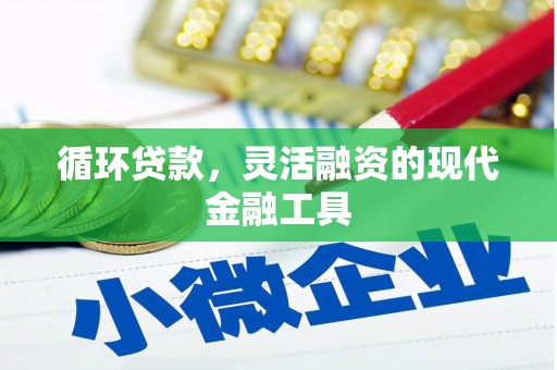 惠济循环贷款，灵活融资的现代金融工具