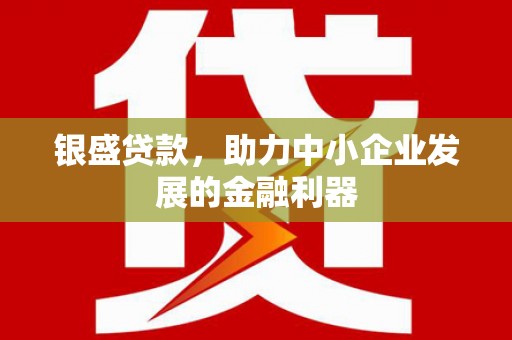 木兰银盛贷款，助力中小企业发展的金融利器