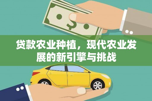 五峰贷款农业种植，现代农业发展的新引擎与挑战