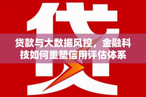 巍山贷款与大数据风控，金融科技如何重塑信用评估体系