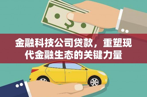 博尔塔拉蒙古金融科技公司贷款，重塑现代金融生态的关键力量