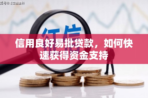 开平信用良好易批贷款，如何快速获得资金支持