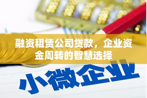 三亚融资租赁公司贷款，企业资金周转的智慧选择