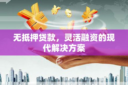 贺兰无抵押贷款，灵活融资的现代解决方案