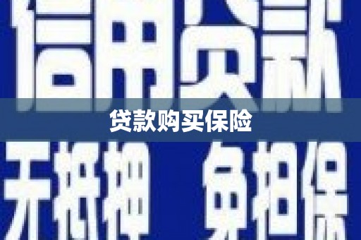 明溪贷款购买保险